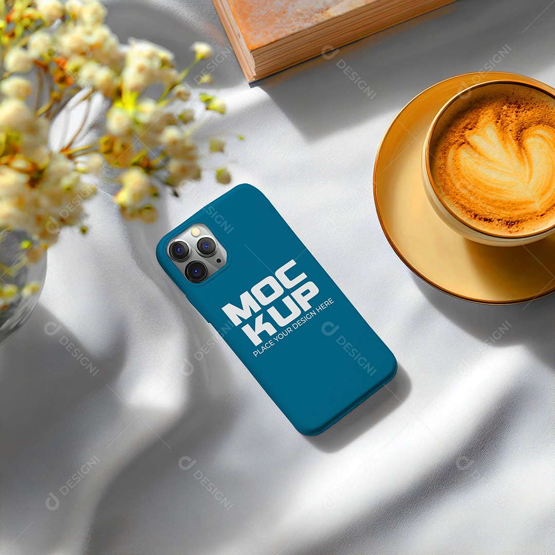 Mockup de Celular Smartphone PSD Editável