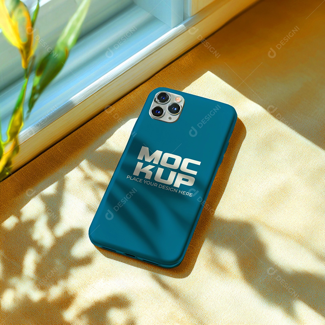 Mockup de Celular Smartphone PSD Editável