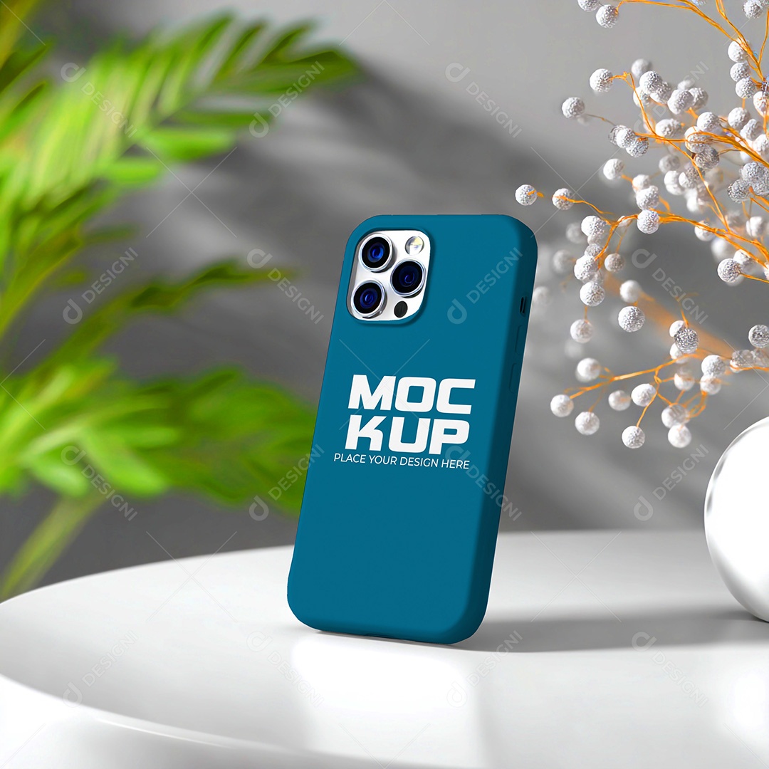 Mockup de Celular Smartphone PSD Editável