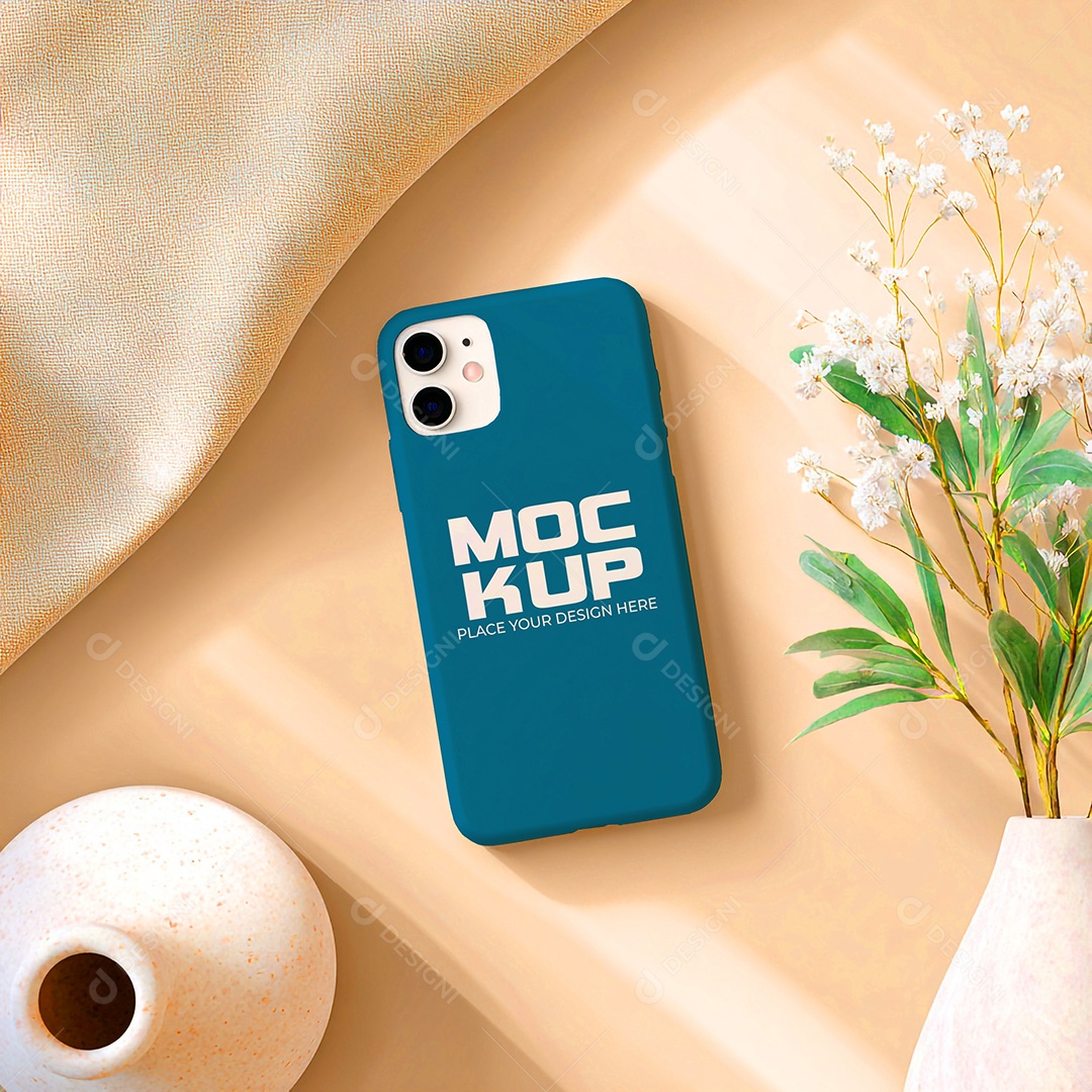 Mockup de Celular Smartphone PSD Editável