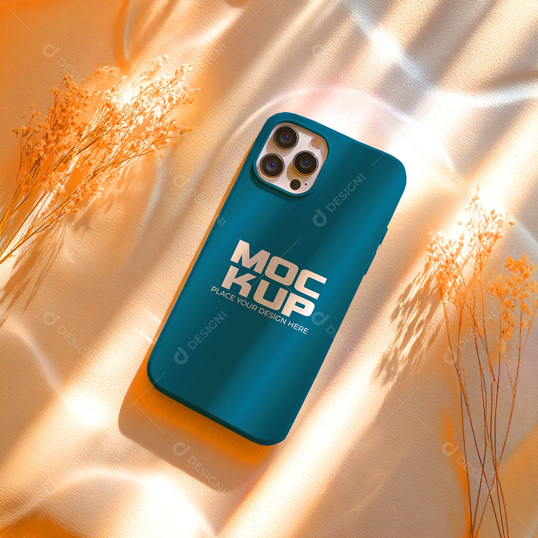 Mockup de Celular Smartphone PSD Editável