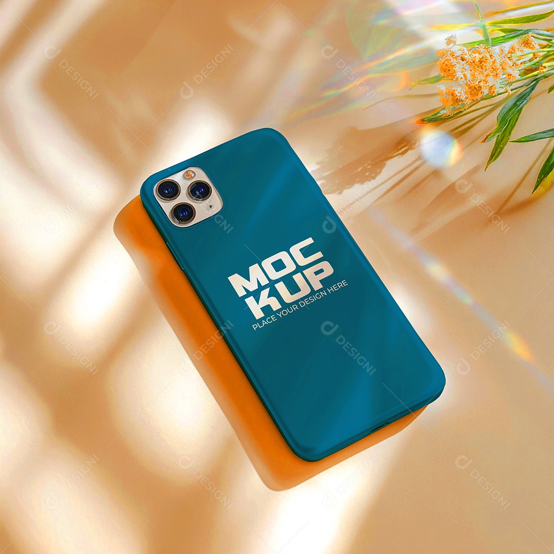 Mockup de Celular Smartphone PSD Editável