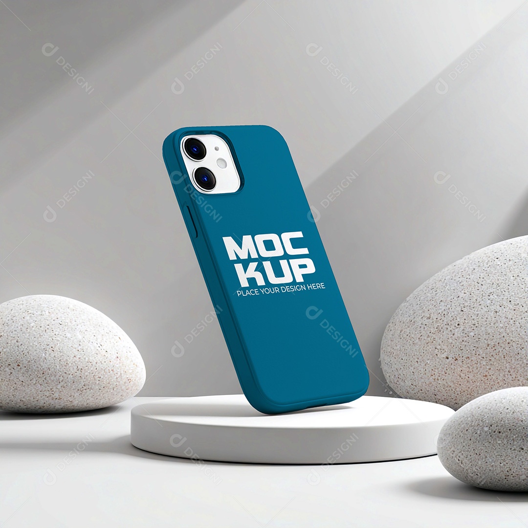 Mockup de Celular Smartphone PSD Editável