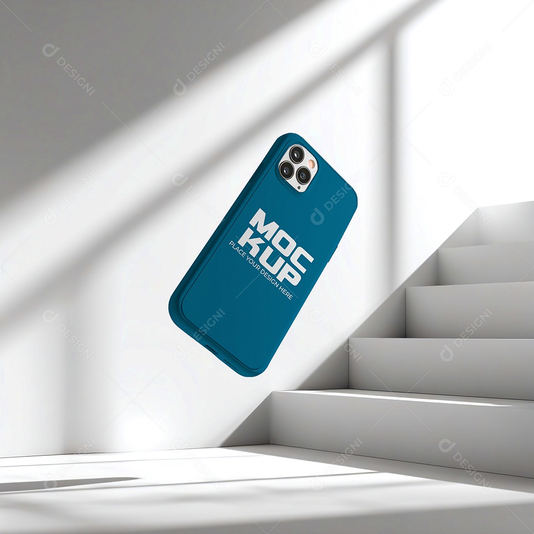 Mockup de Celular Smartphone PSD Editável