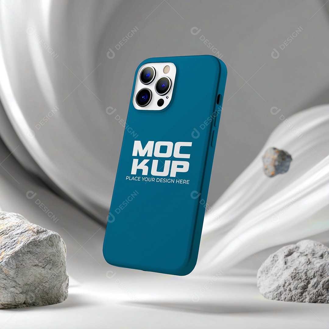 Mockup de Celular Smartphone PSD Editável