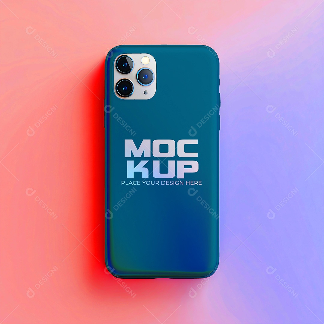 Mockup de Celular Smartphone PSD Editável
