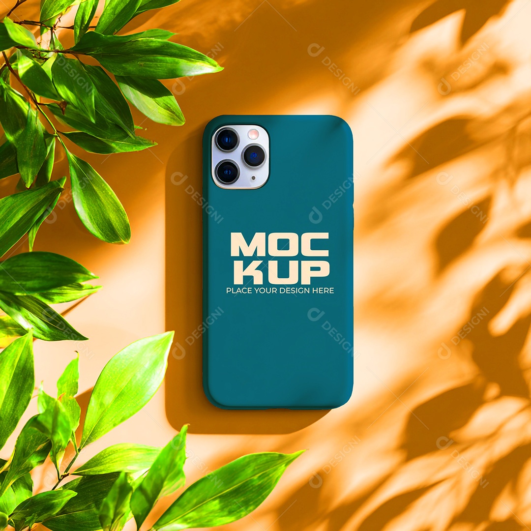 Mockup de Celular Smartphone PSD Editável