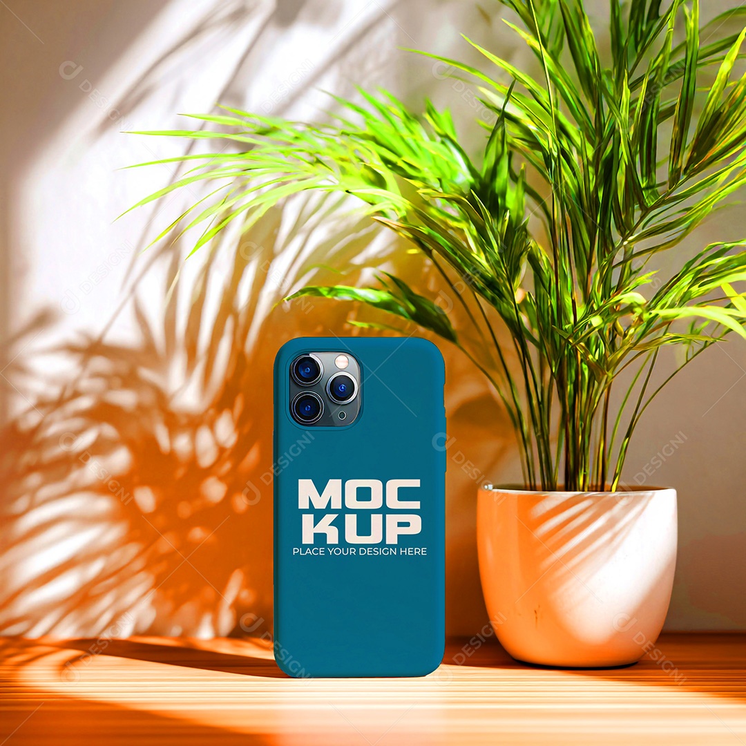 Mockup de Celular Smartphone PSD Editável