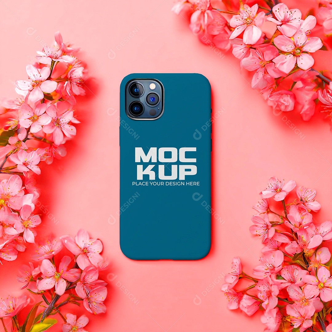 Mockup de Celular Smartphone PSD Editável