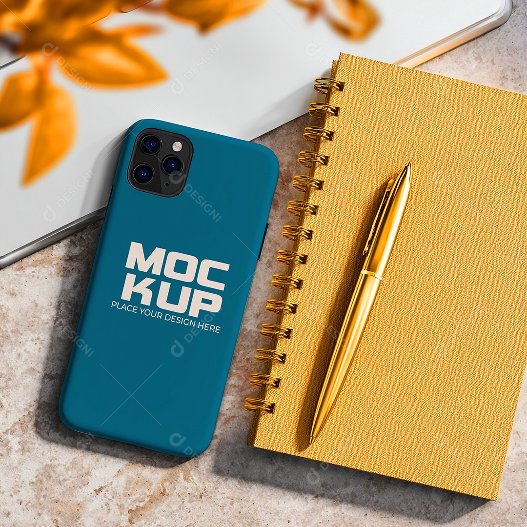 Mockup de Celular Smartphone PSD Editável