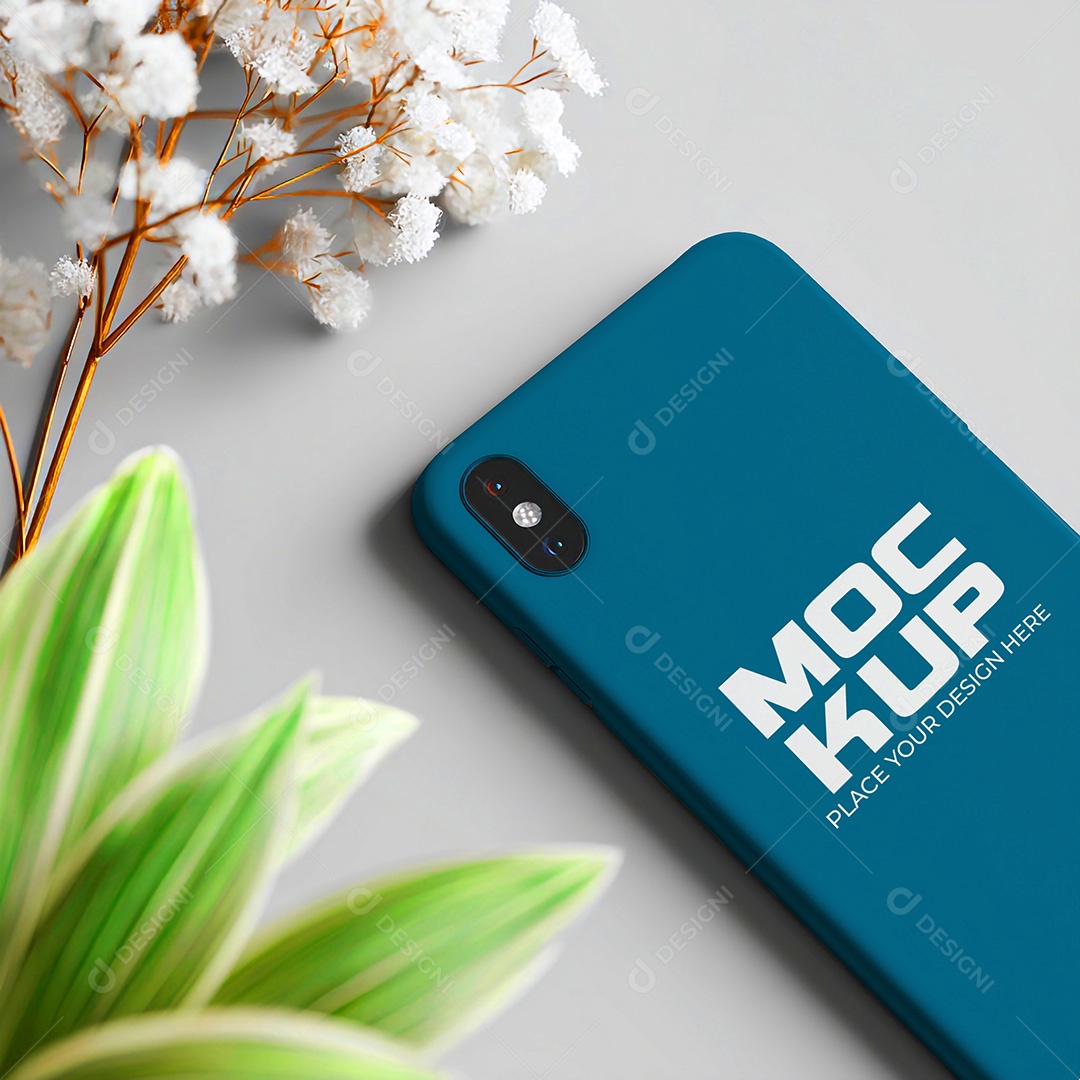 Mockup de Celular Smartphone PSD Editável