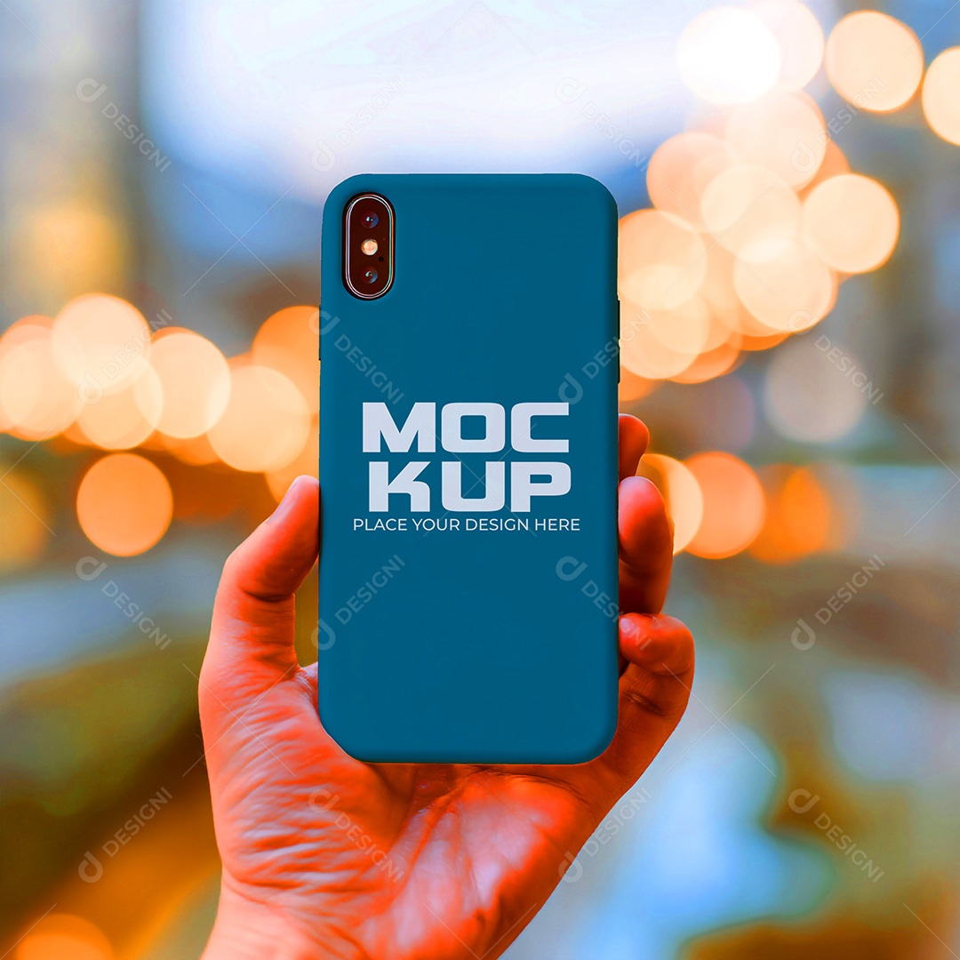 Mockup de Celular Smartphone PSD Editável