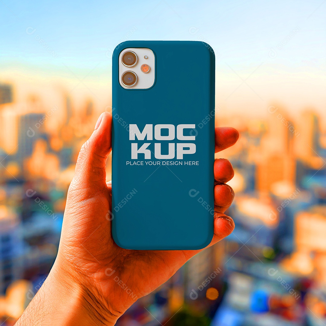 Mockup de Celular Smartphone PSD Editável