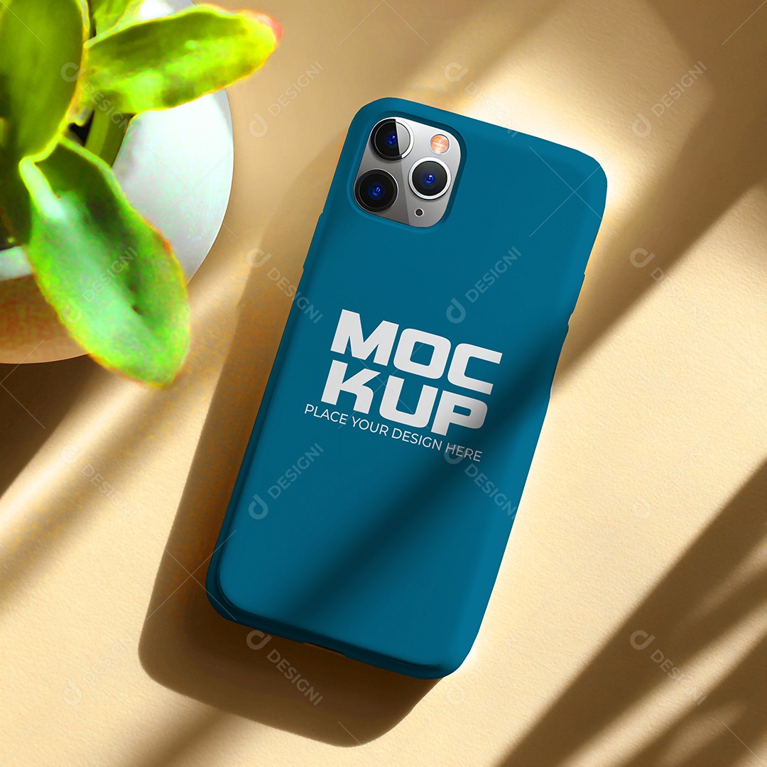 Mockup de Celular Smartphone PSD Editável