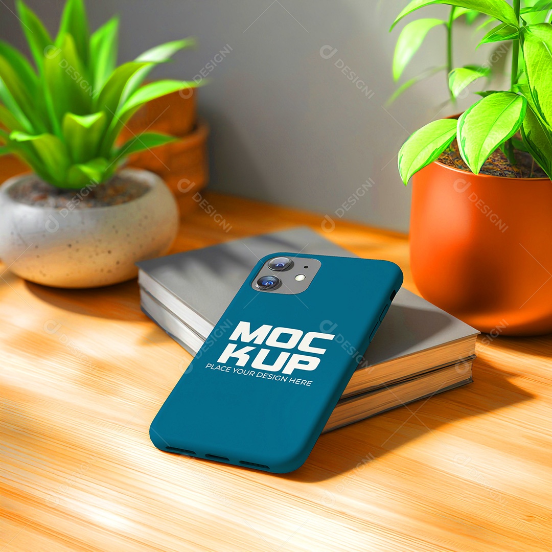 Mockup de Celular Smartphone PSD Editável