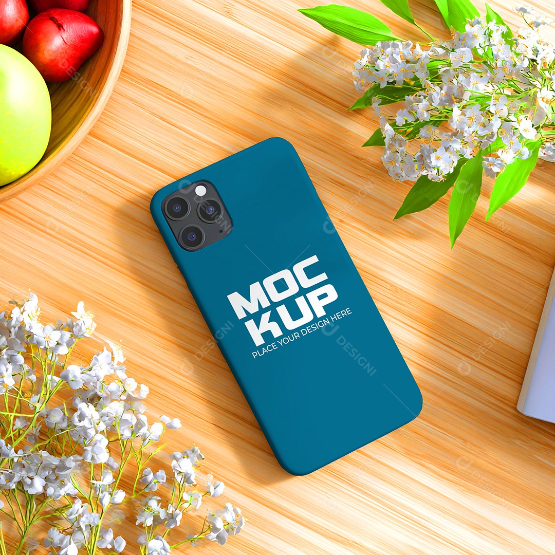 Mockup de Celular Smartphone PSD Editável