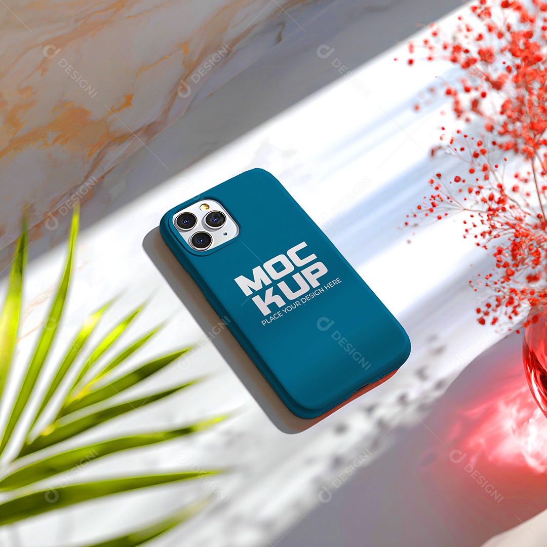 Mockup de Celular Smartphone PSD Editável