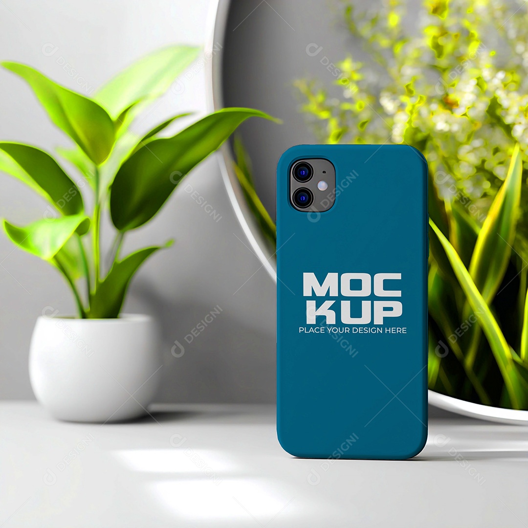 Mockup de Celular Smartphone PSD Editável