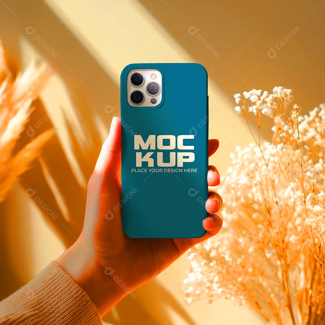 Mockup de Celular Smartphone PSD Editável