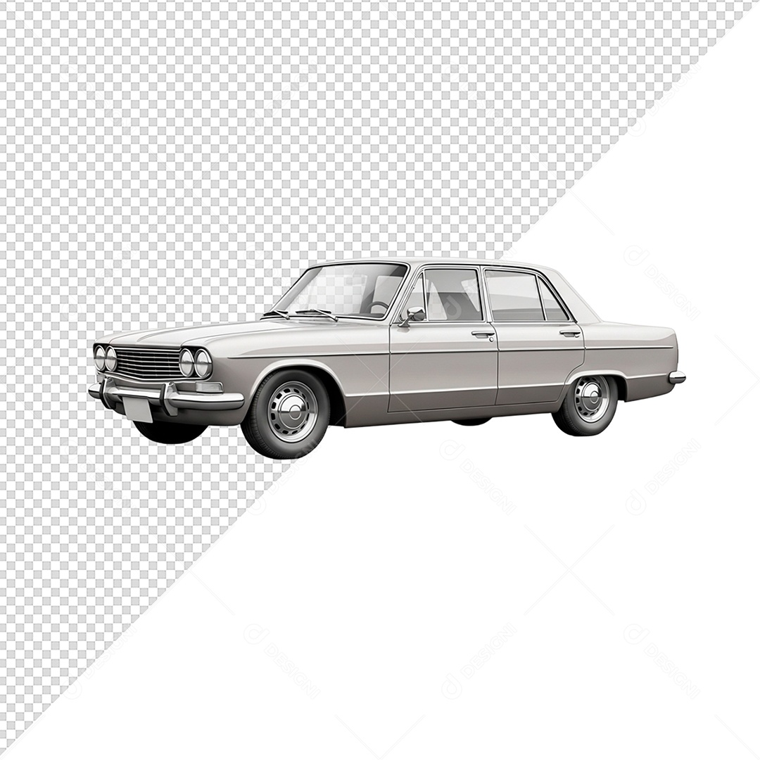 Carro Antigo IA Para Composição PSD