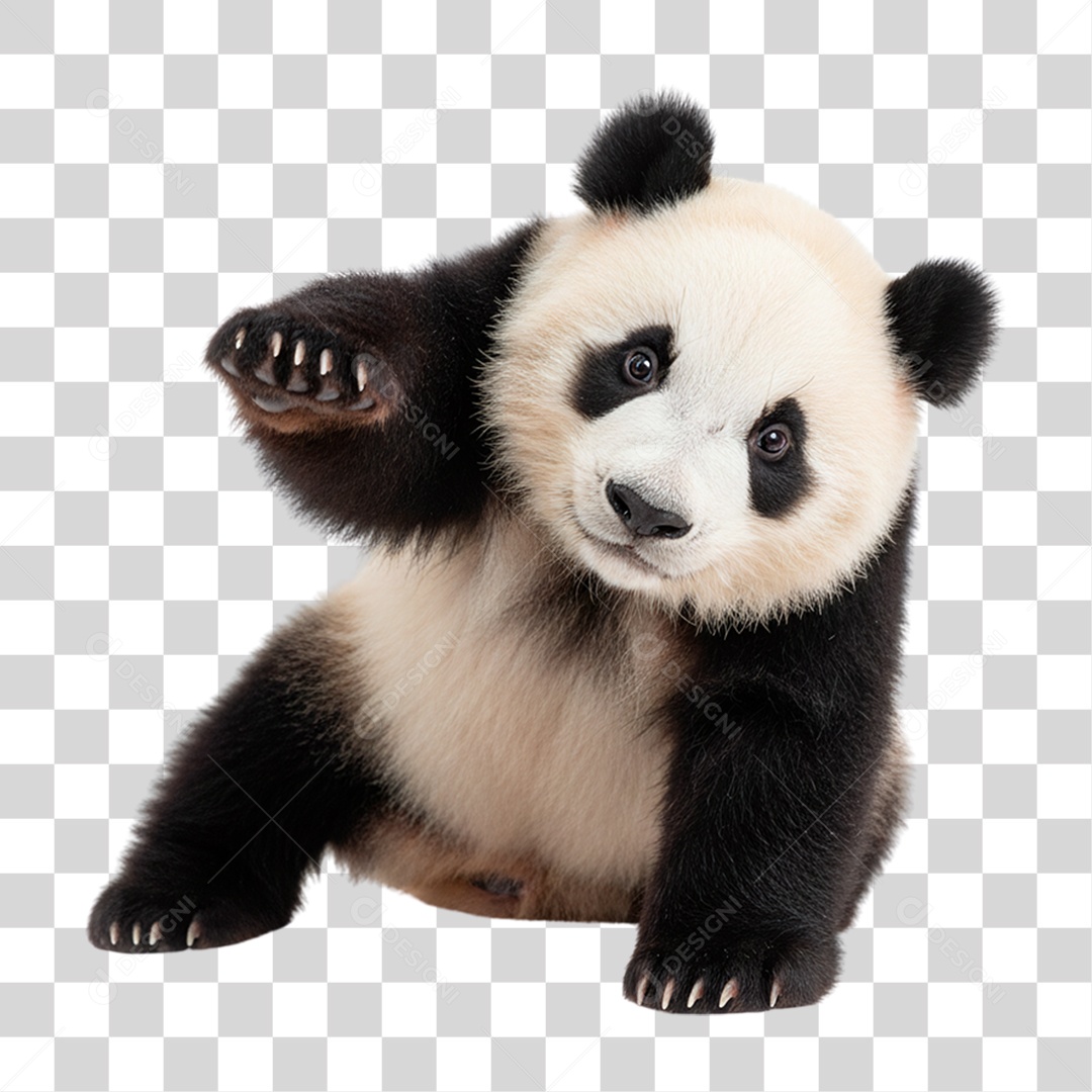 Panda Gigante PNG Transparente
