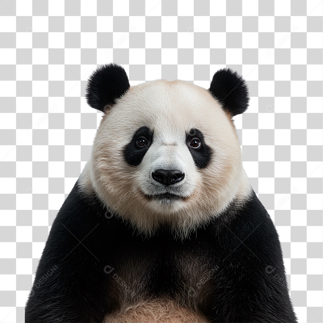 Panda Gigante PNG Transparente