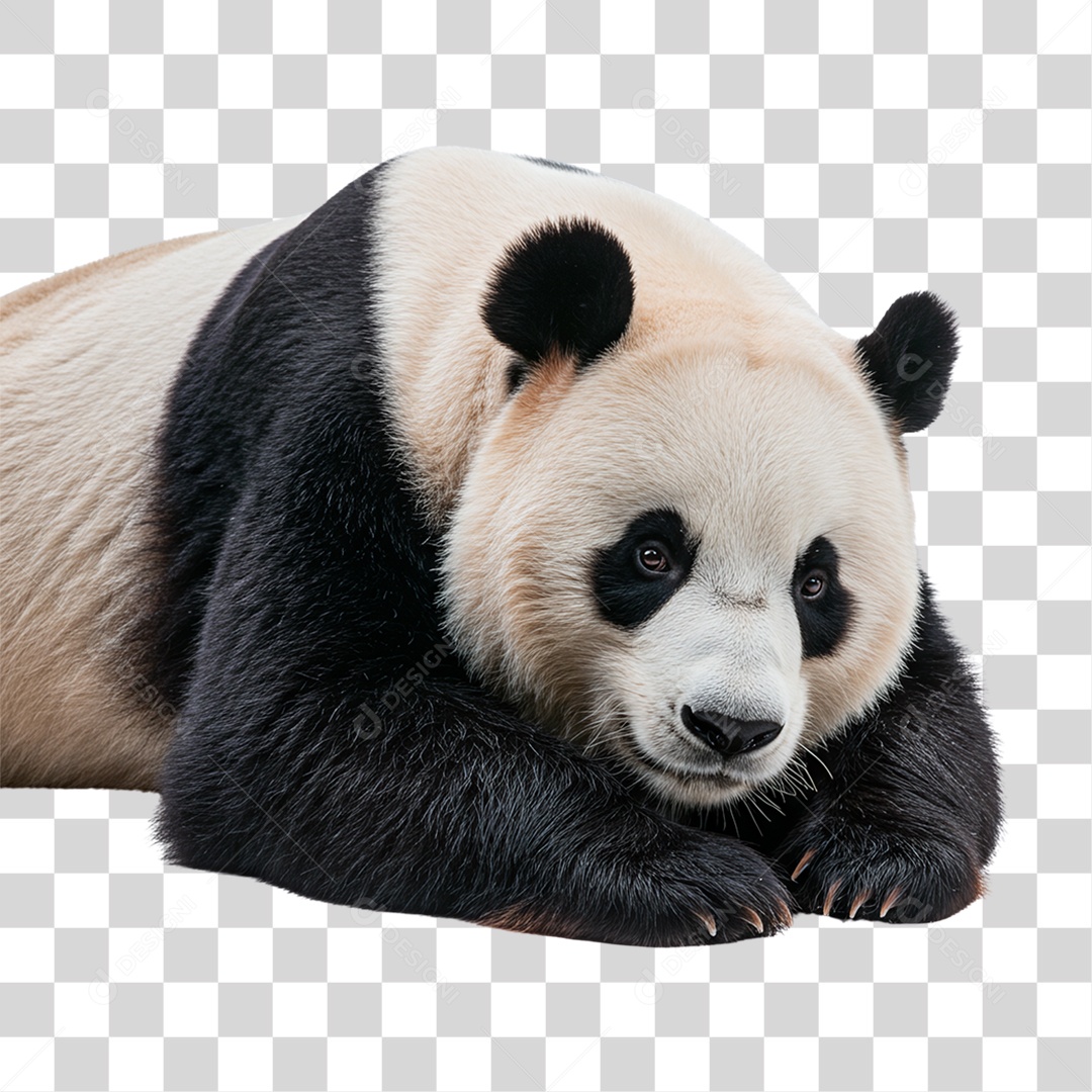 Panda Gigante PNG Transparente