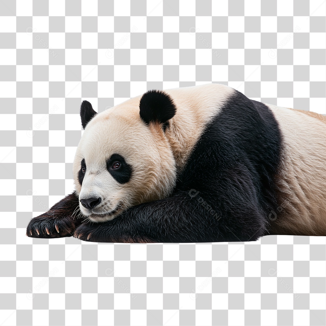 Panda Gigante PNG Transparente