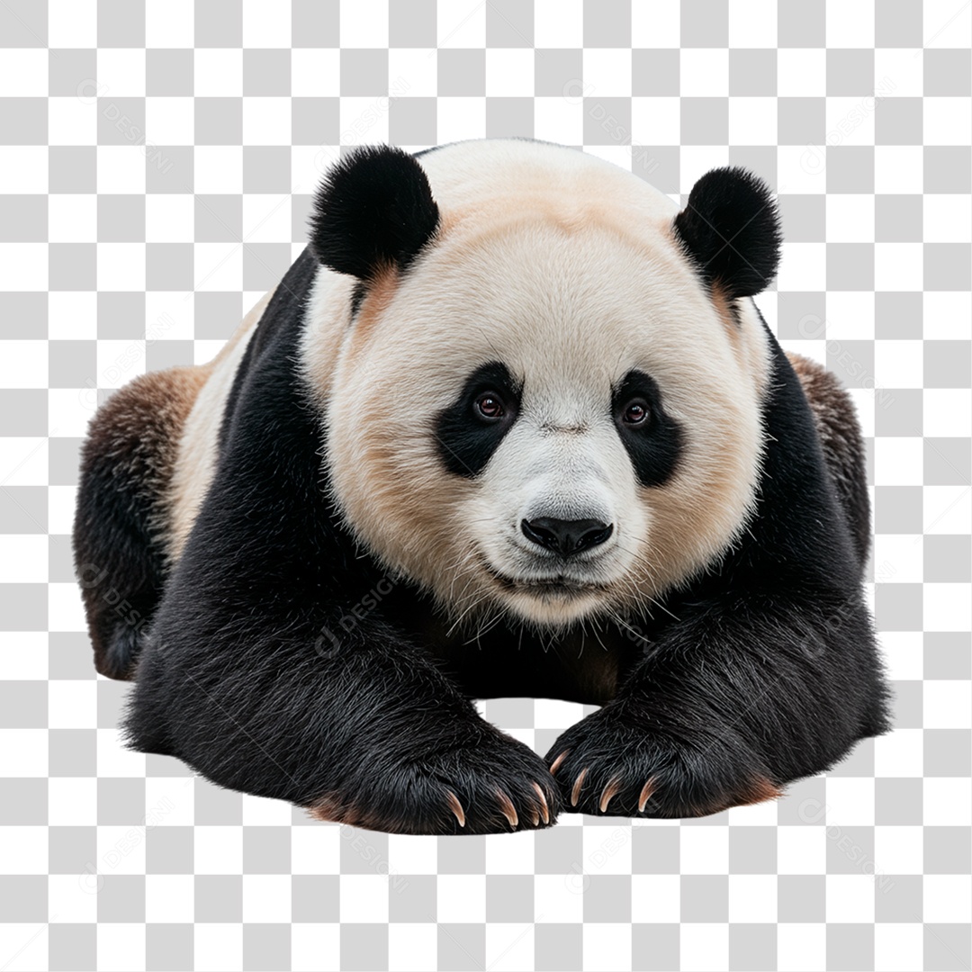 Panda Gigante PNG Transparente