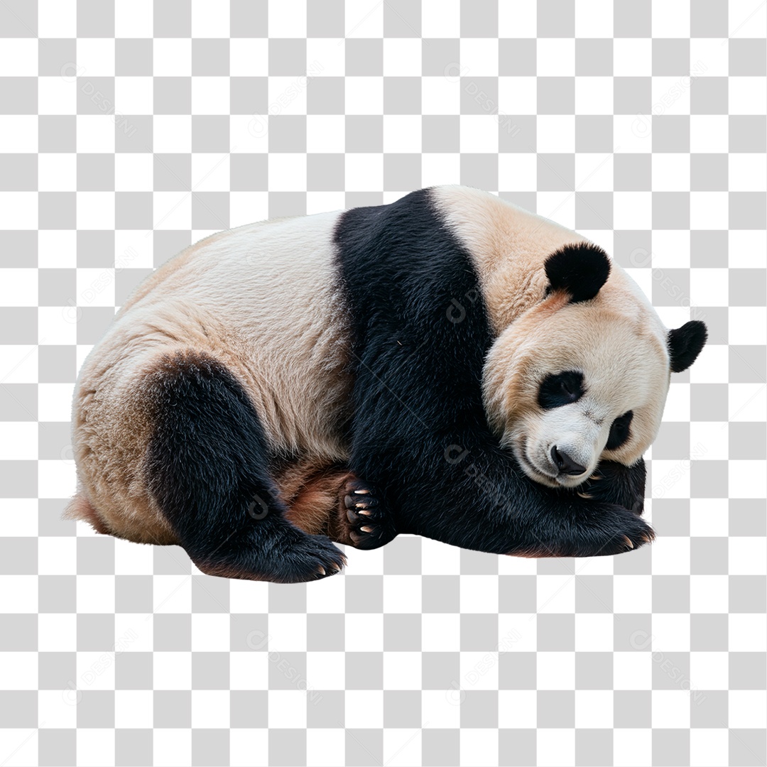 Panda Gigante PNG Transparente