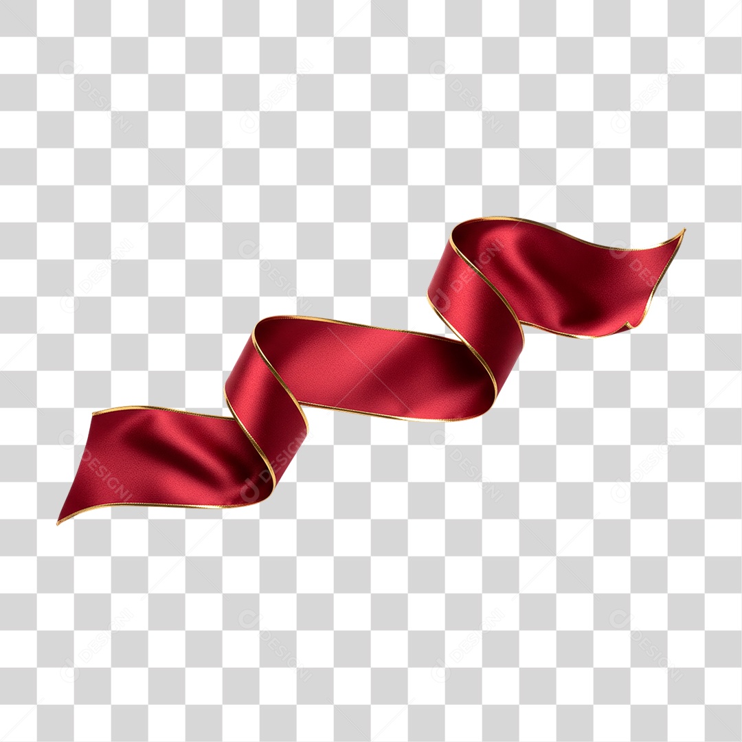 Fita Vermelha PNG Transparente