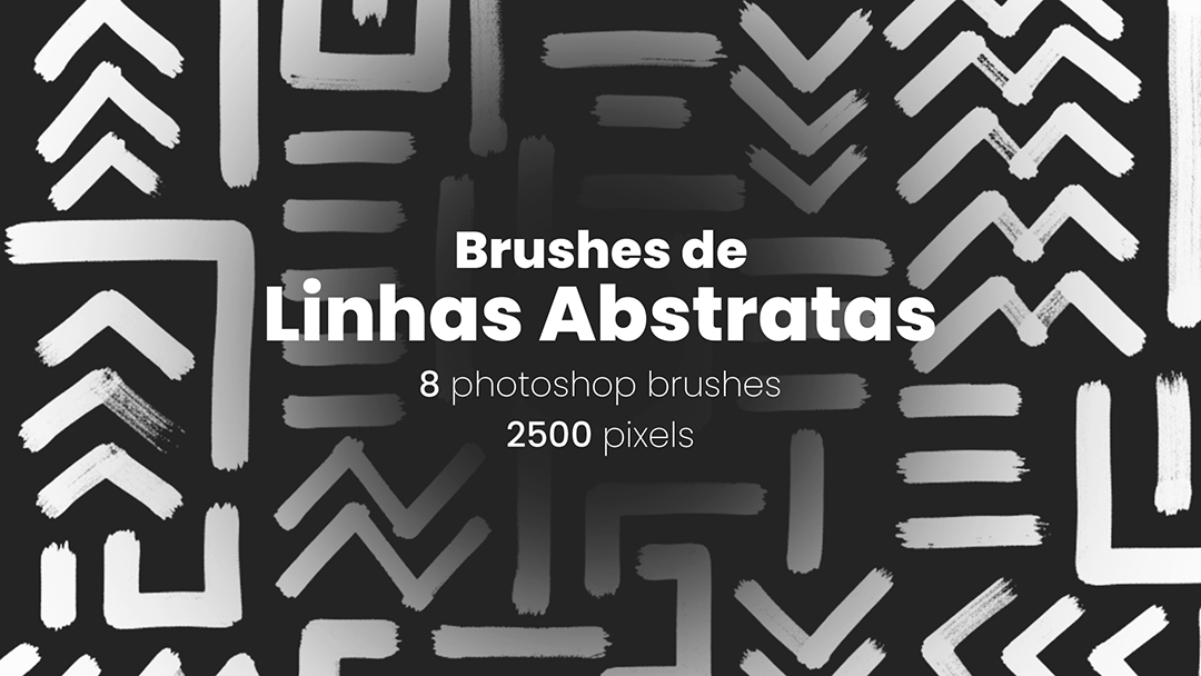 Linhas Abstratas Brush ABR