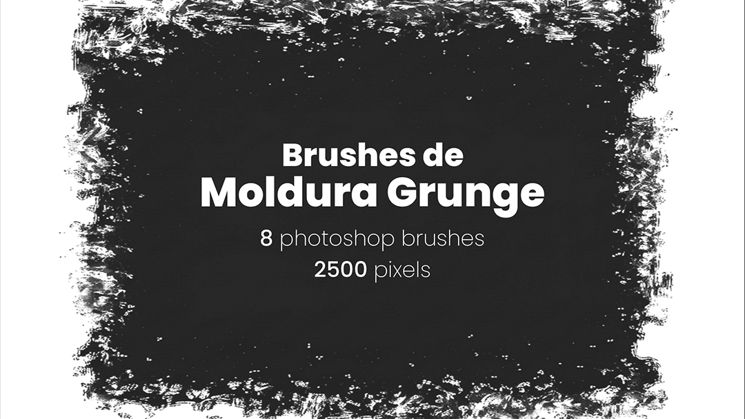 Moldura Grunge Brush ABR