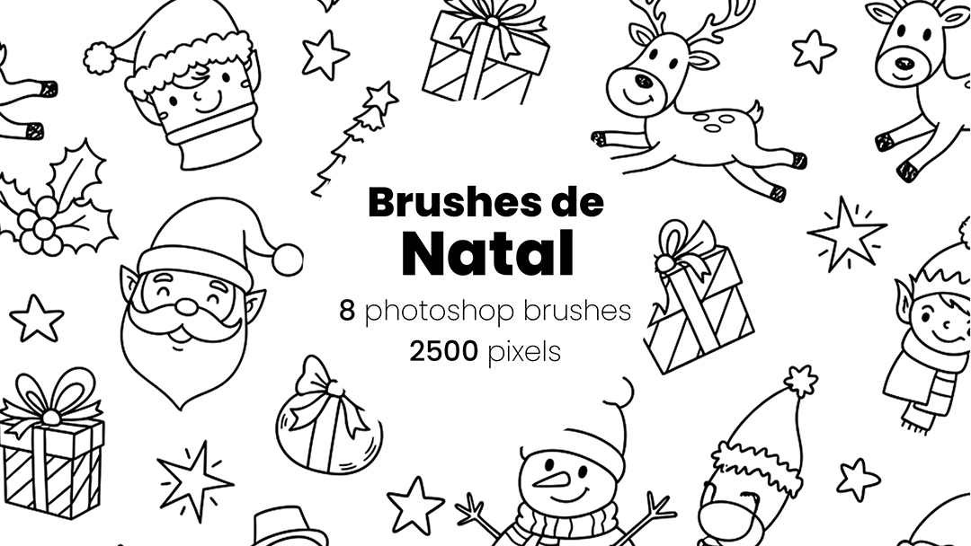 Natal Doodles Brush ABR