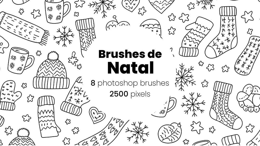 Natal Doodles Brush ABR