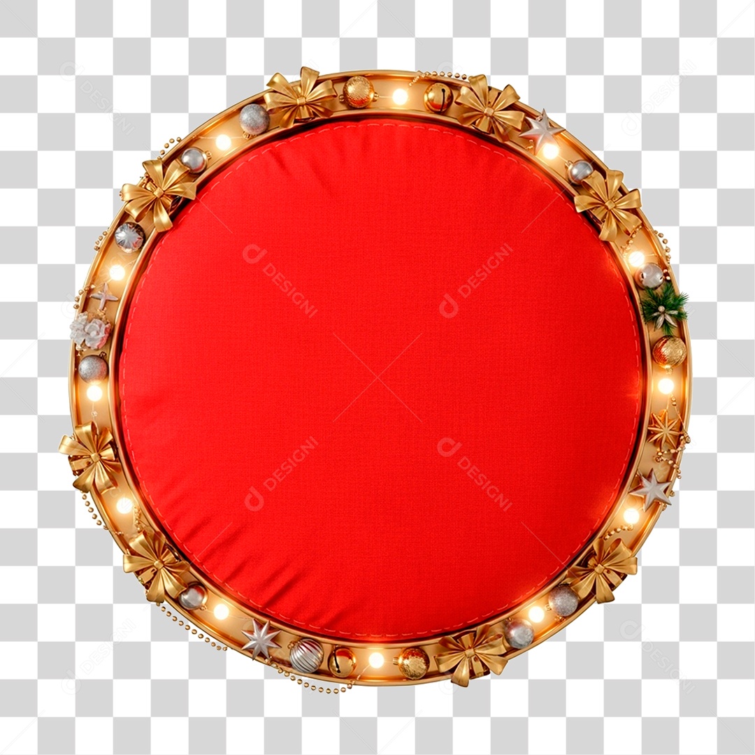 Painel Natalino PNG Transparente