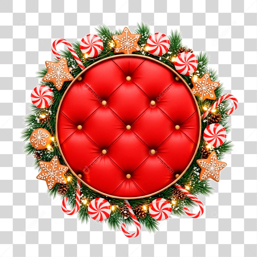 Painel Natalino PNG Transparente