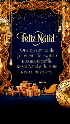 Story Feliz Natal 25 de Dezembro Social Media PSD Editável