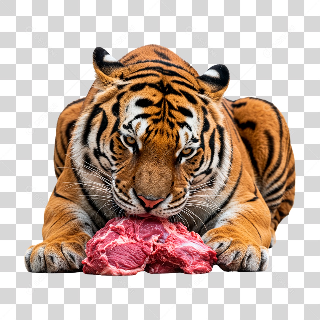 Tigre Adulto PNG Transparente