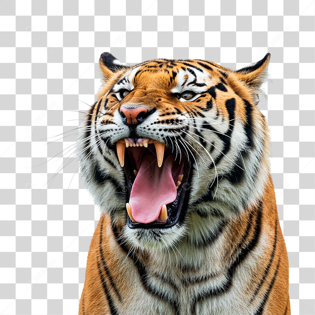 Tigre Adulto PNG Transparente