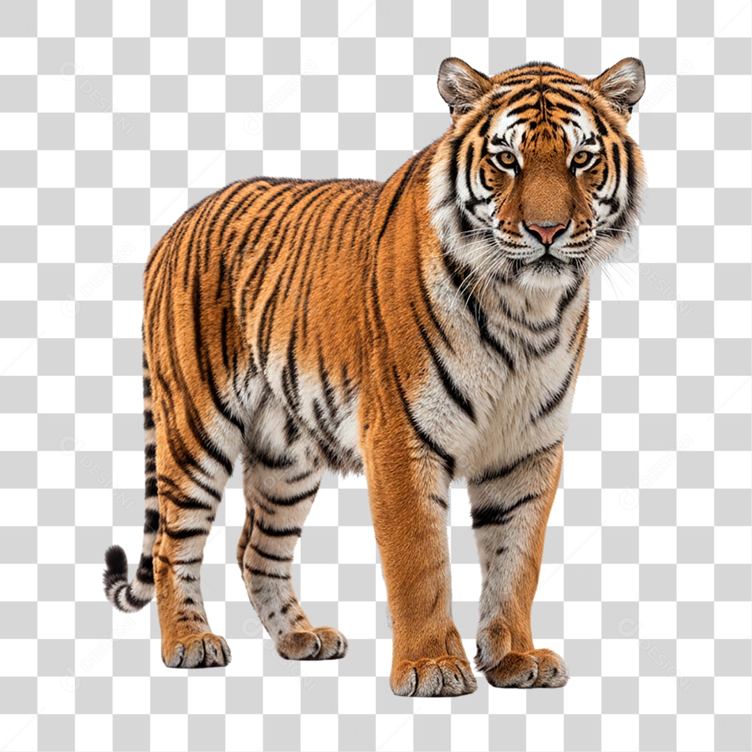 Tigre Adulto PNG Transparente