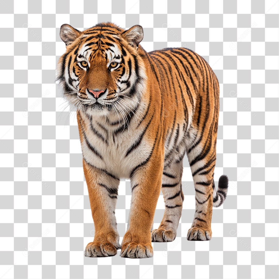 Tigre Adulto PNG Transparente