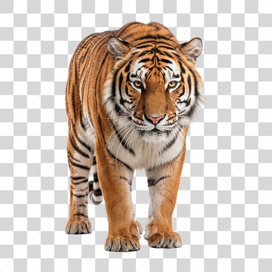 Tigre Adulto PNG Transparente