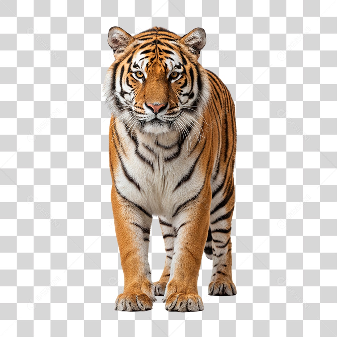Tigre Adulto PNG Transparente