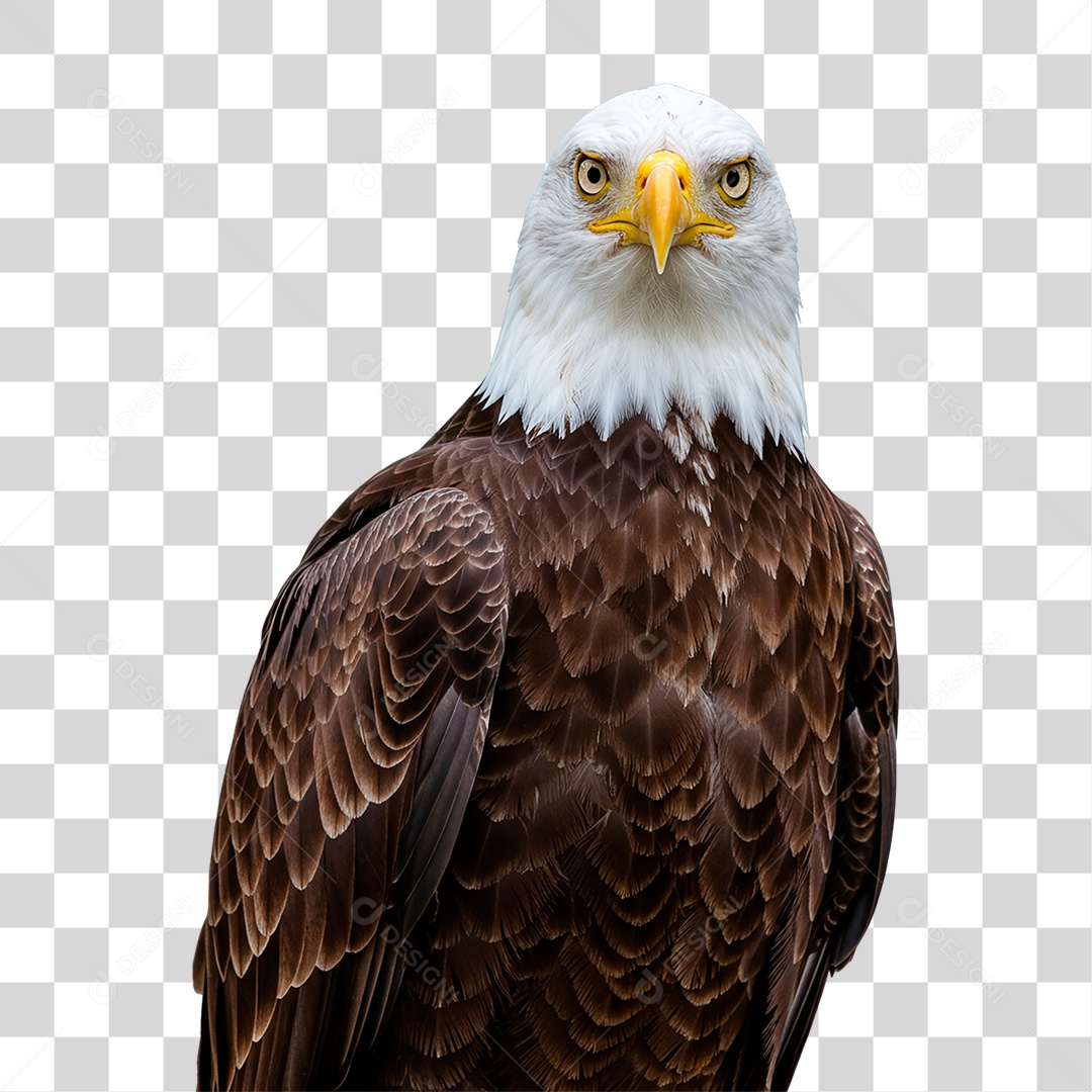 Águia de Cabeça Branca PNG Transparente