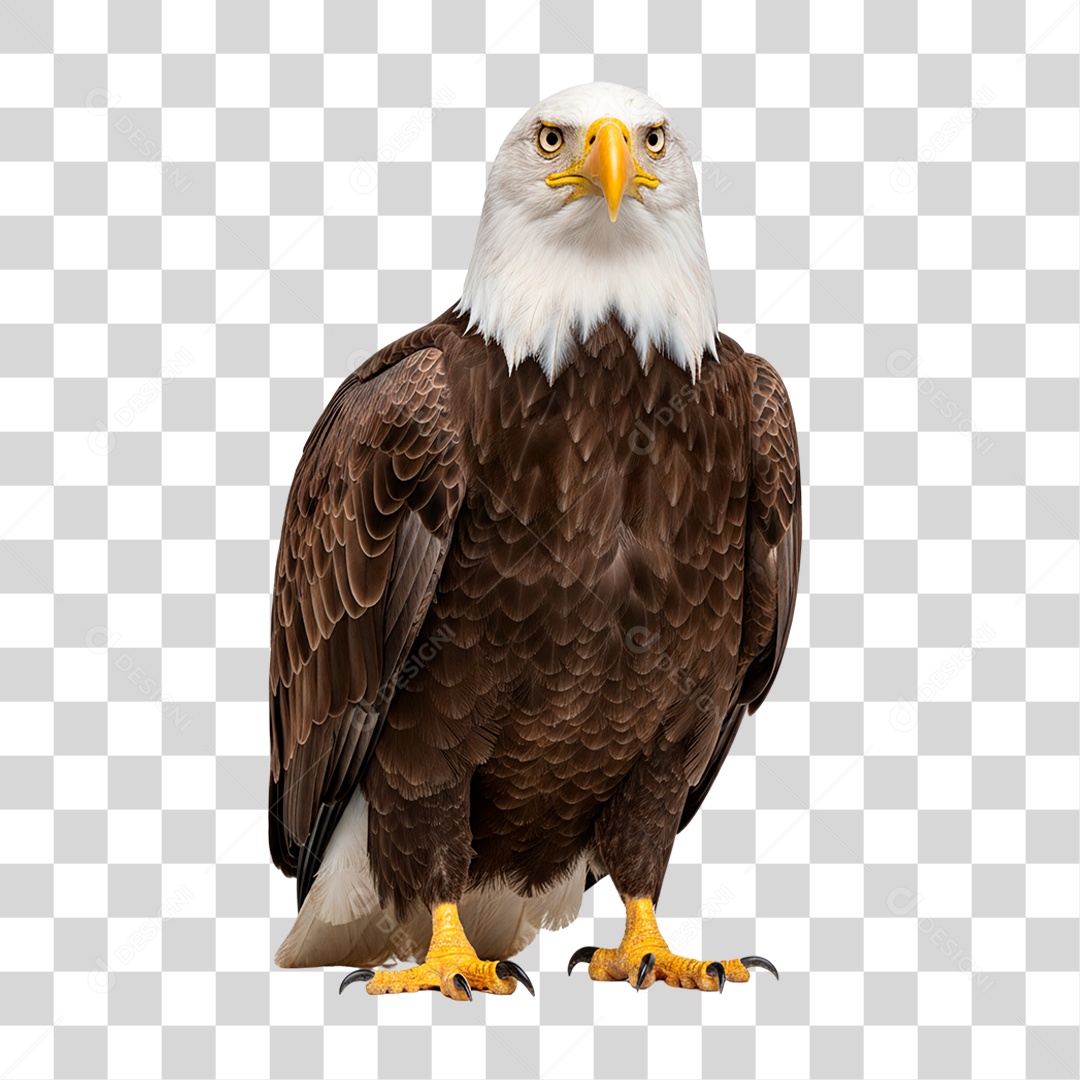 Águia de Cabeça Branca PNG Transparente