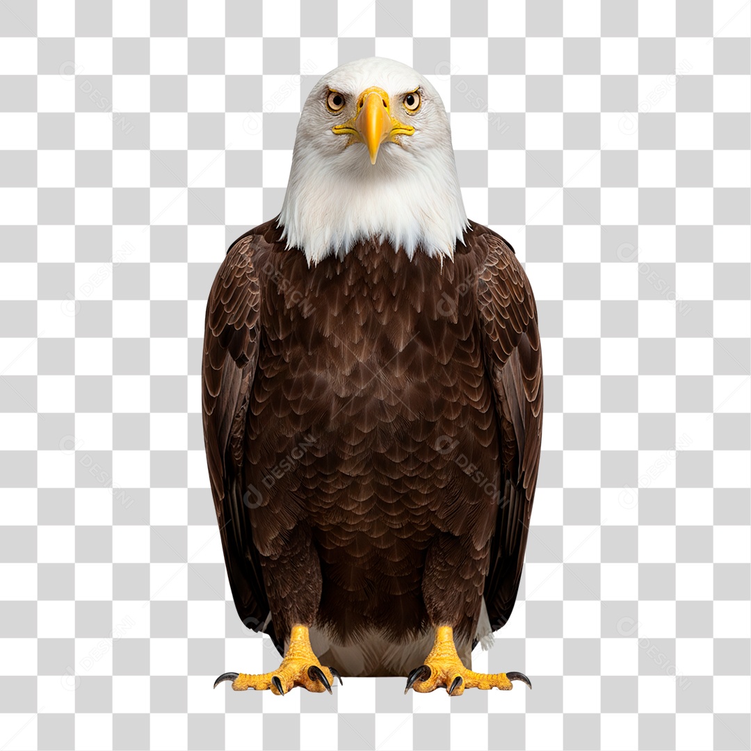 Águia de Cabeça Branca PNG Transparente