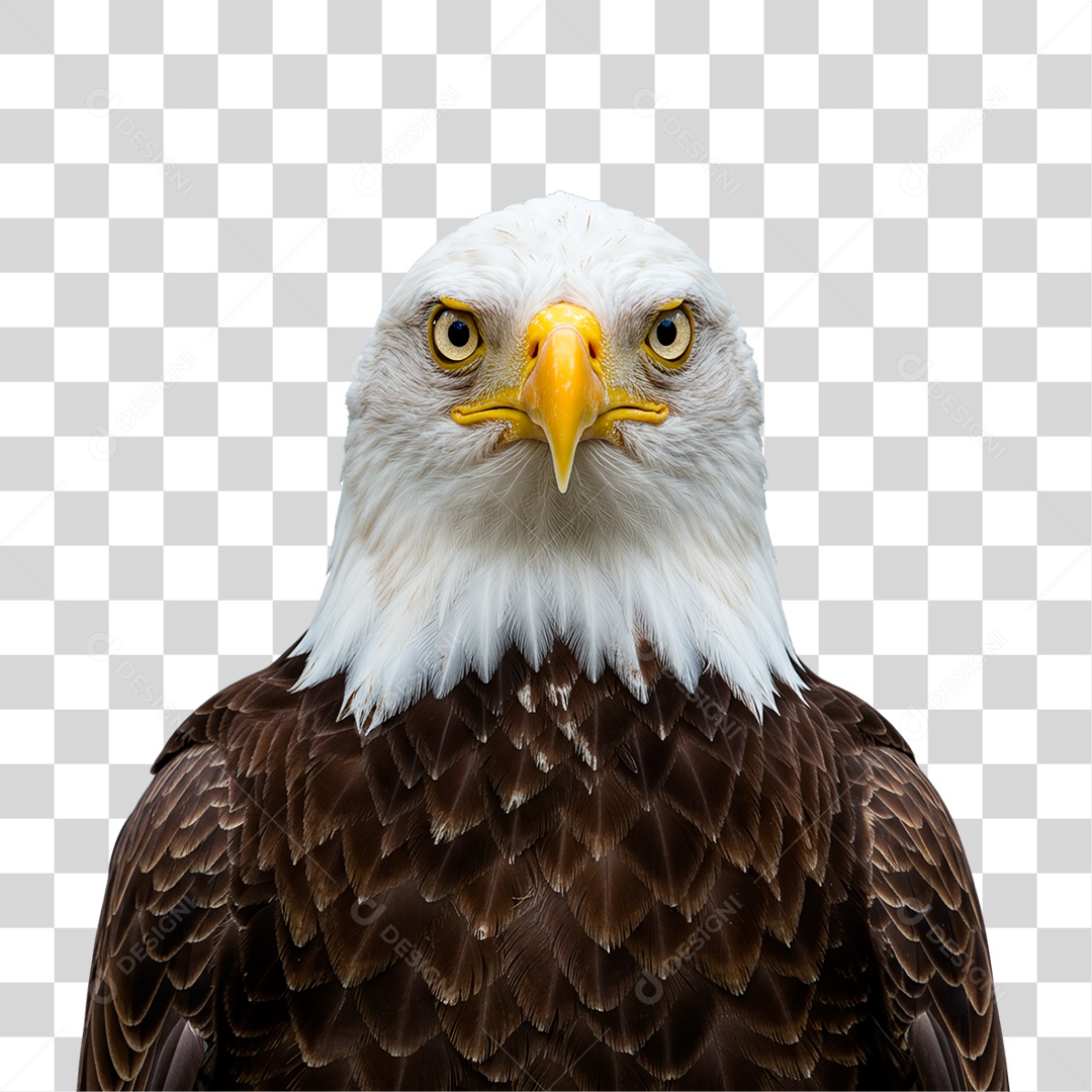 Águia de Cabeça Branca PNG Transparente