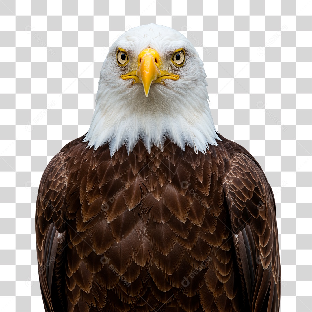 Águia de Cabeça Branca PNG Transparente