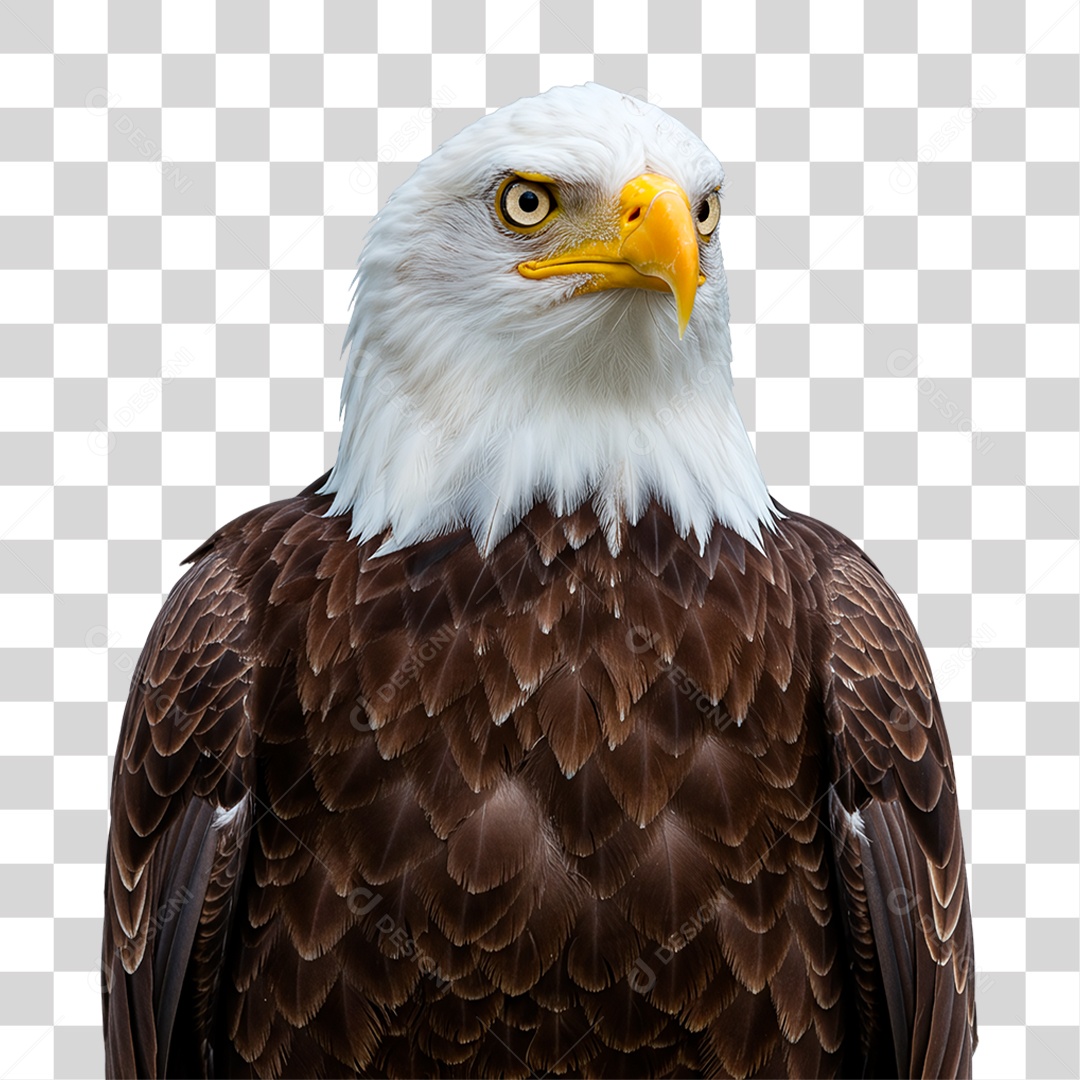 Águia de Cabeça Branca PNG Transparente